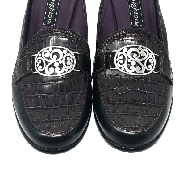 NWT Brighton Leather Slip-On Mules. - Picture 5 of 9